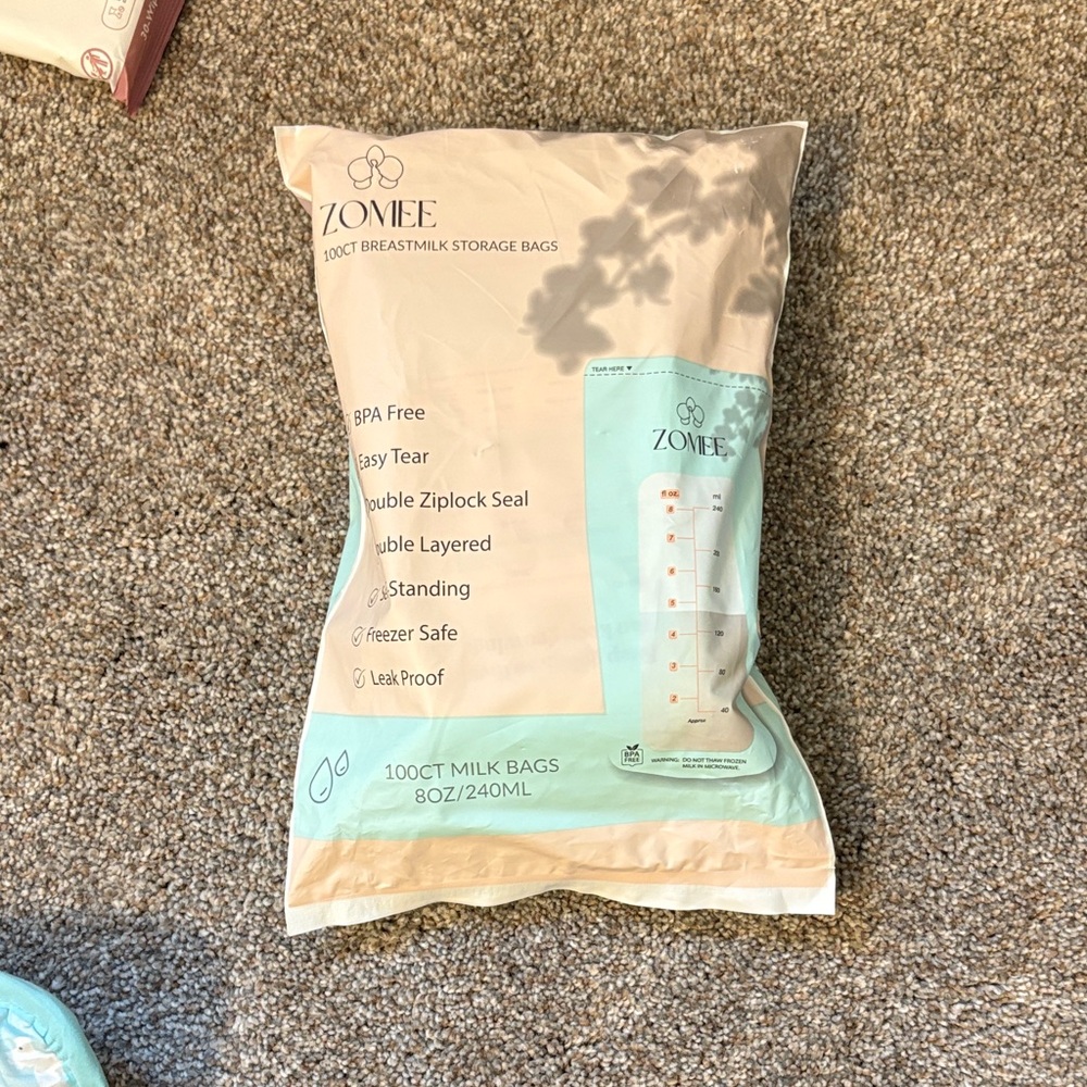 Zomee Breastmilk Storage Bags